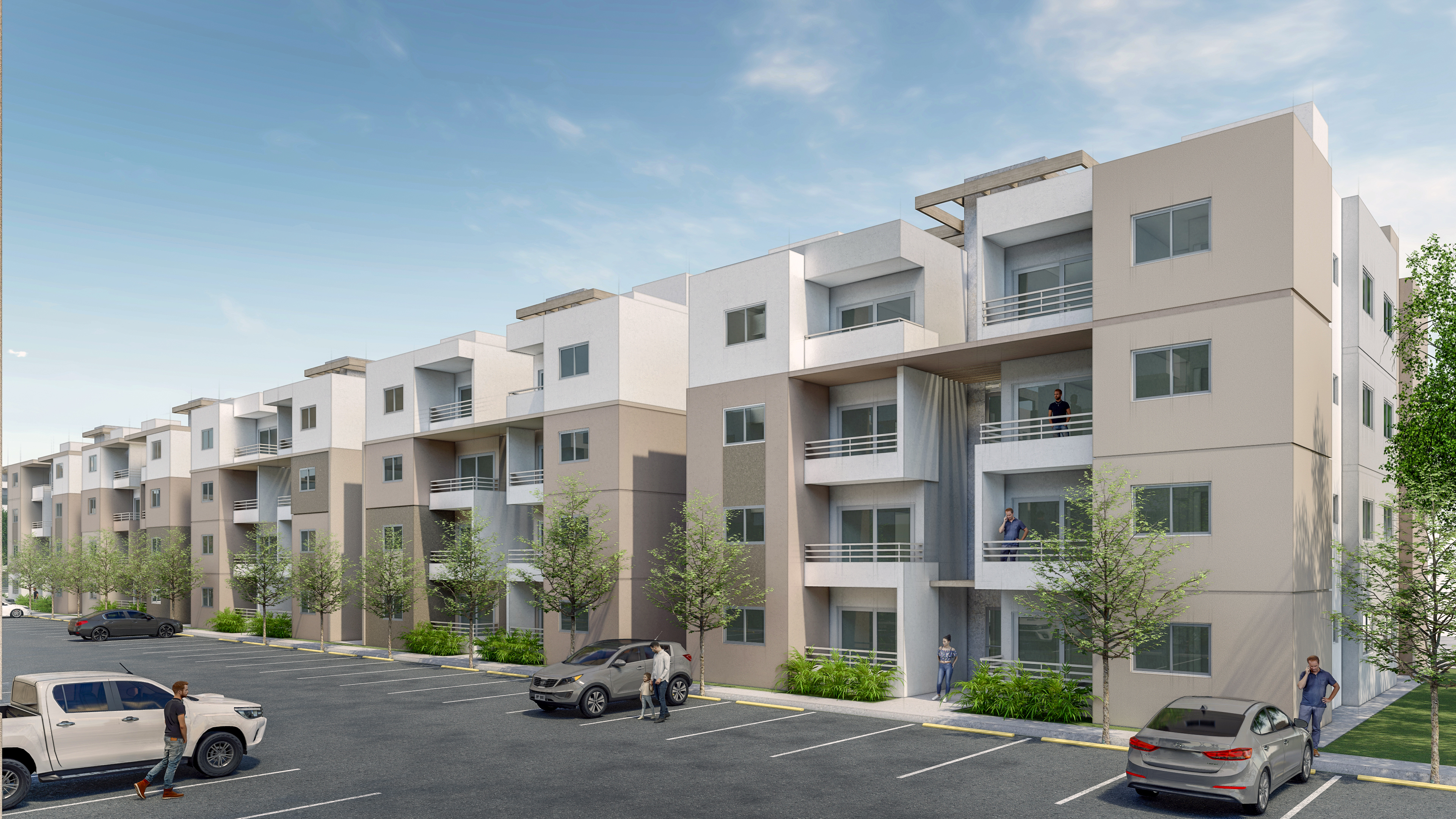 Apartamentos en la Av. Jacobo Majluta