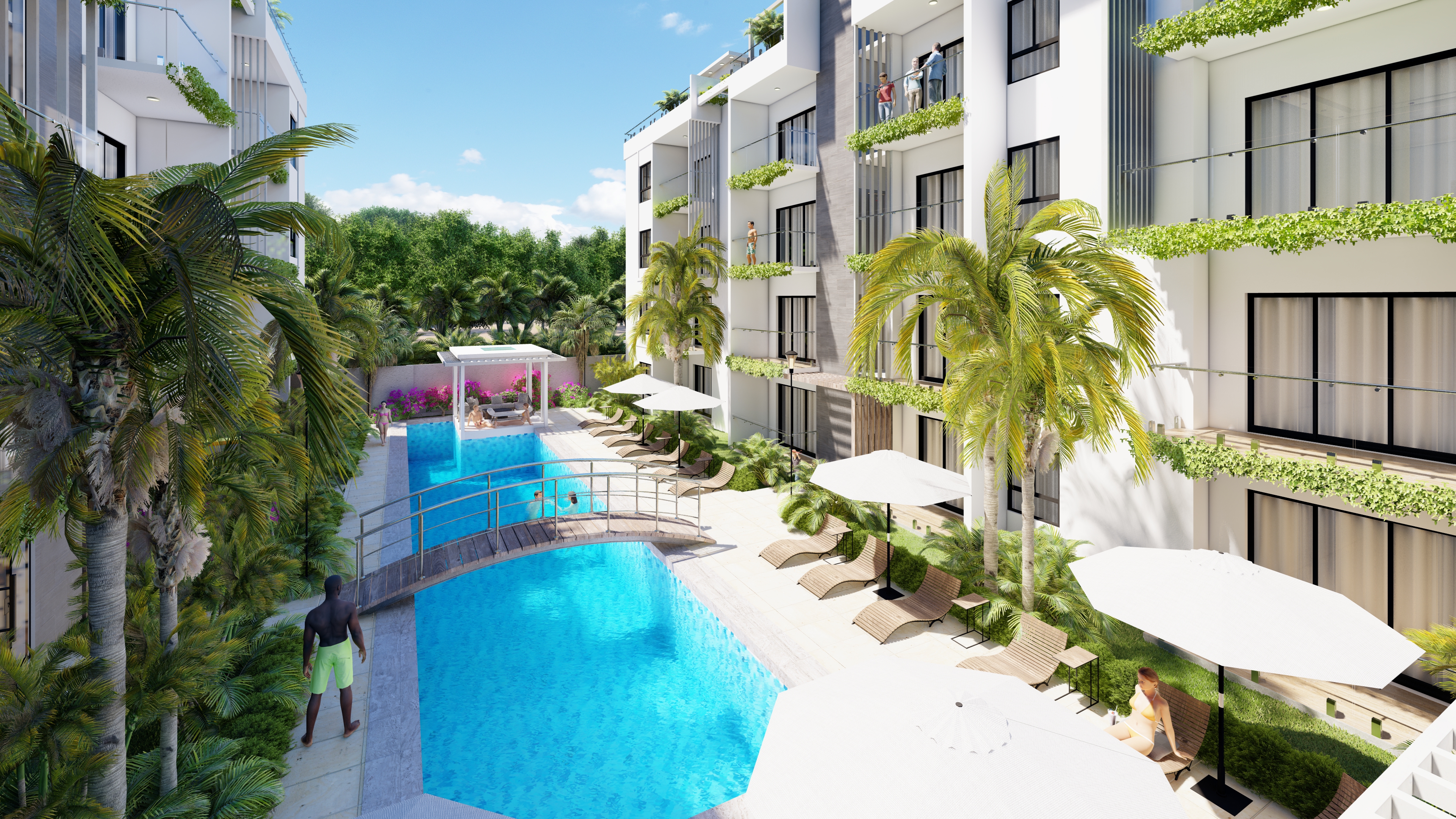 Proyecto de Apartamento en Bávaro - Vista 1